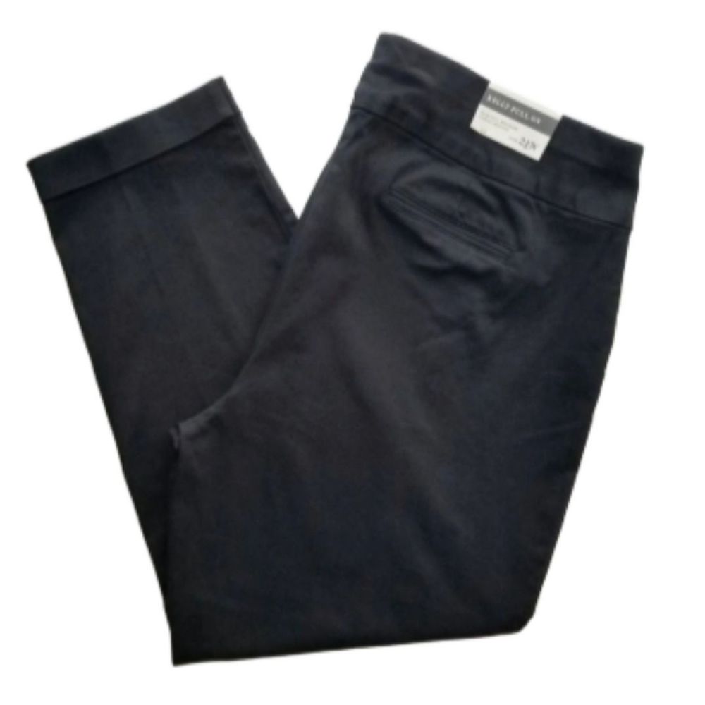 Lord & Taylor Kelly Pull On 24W Black Pants Black